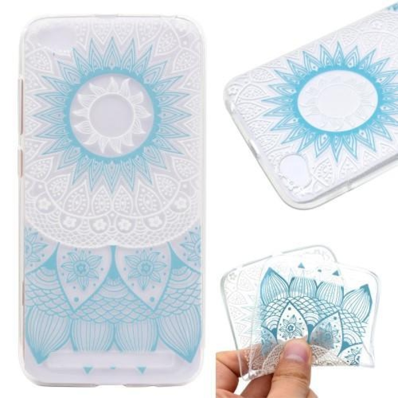 Softy gelový obal s motivem na Xiaomi Redmi 5A - modrá mandala