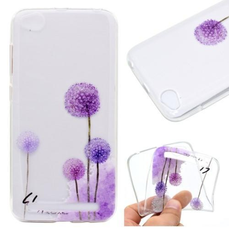 Softy gelový obal s motivem na Xiaomi Redmi 5A - pampelišky