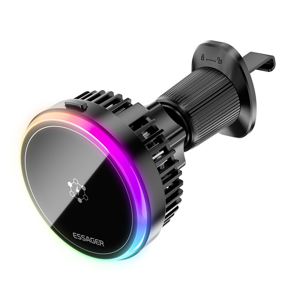 Essager magnetická bezdrátová nabíječka do auta 15W s chlazením