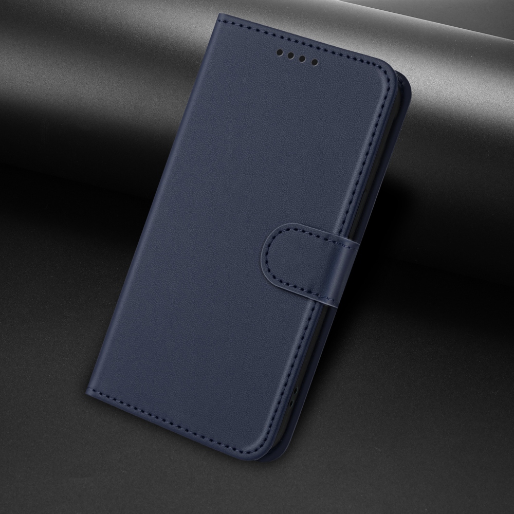Solid knížkové pouzdro na Xiaomi 17 Ultra - modré