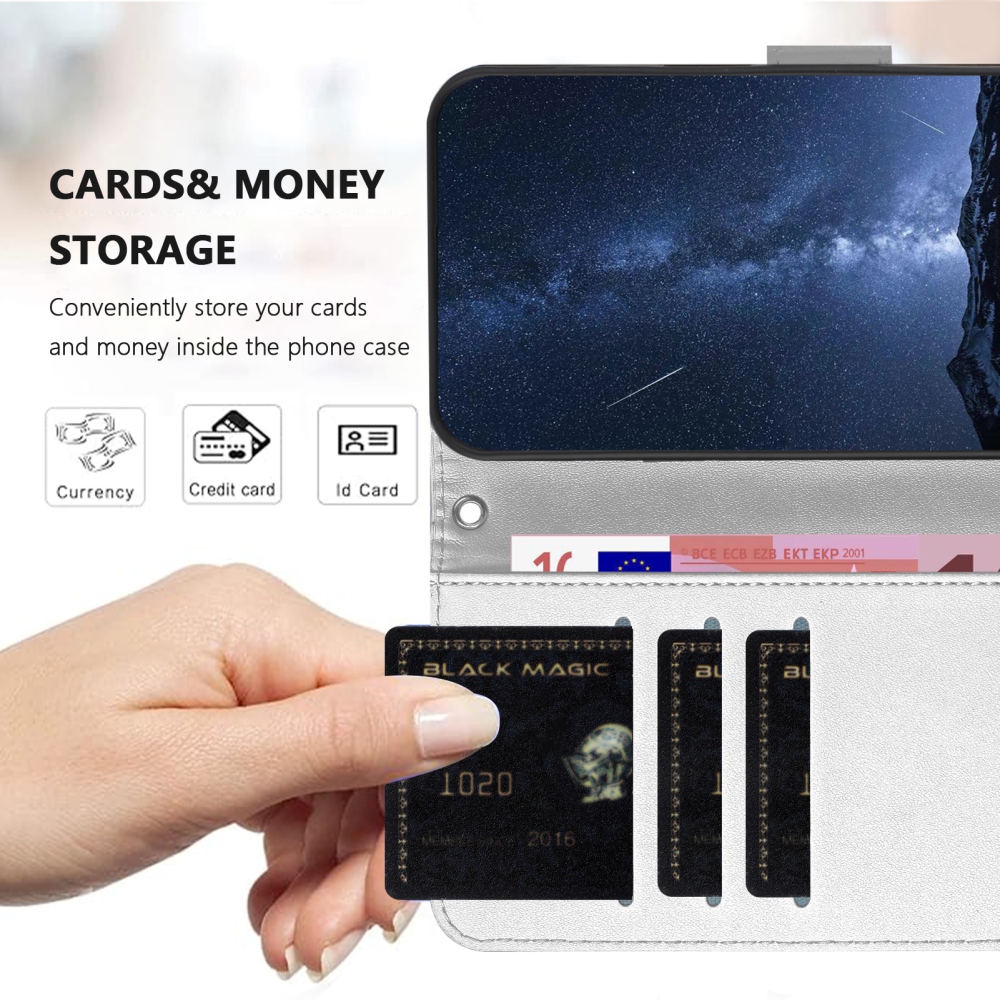 Solid knížkové pouzdro na Xiaomi 17 Ultra - stříbrné