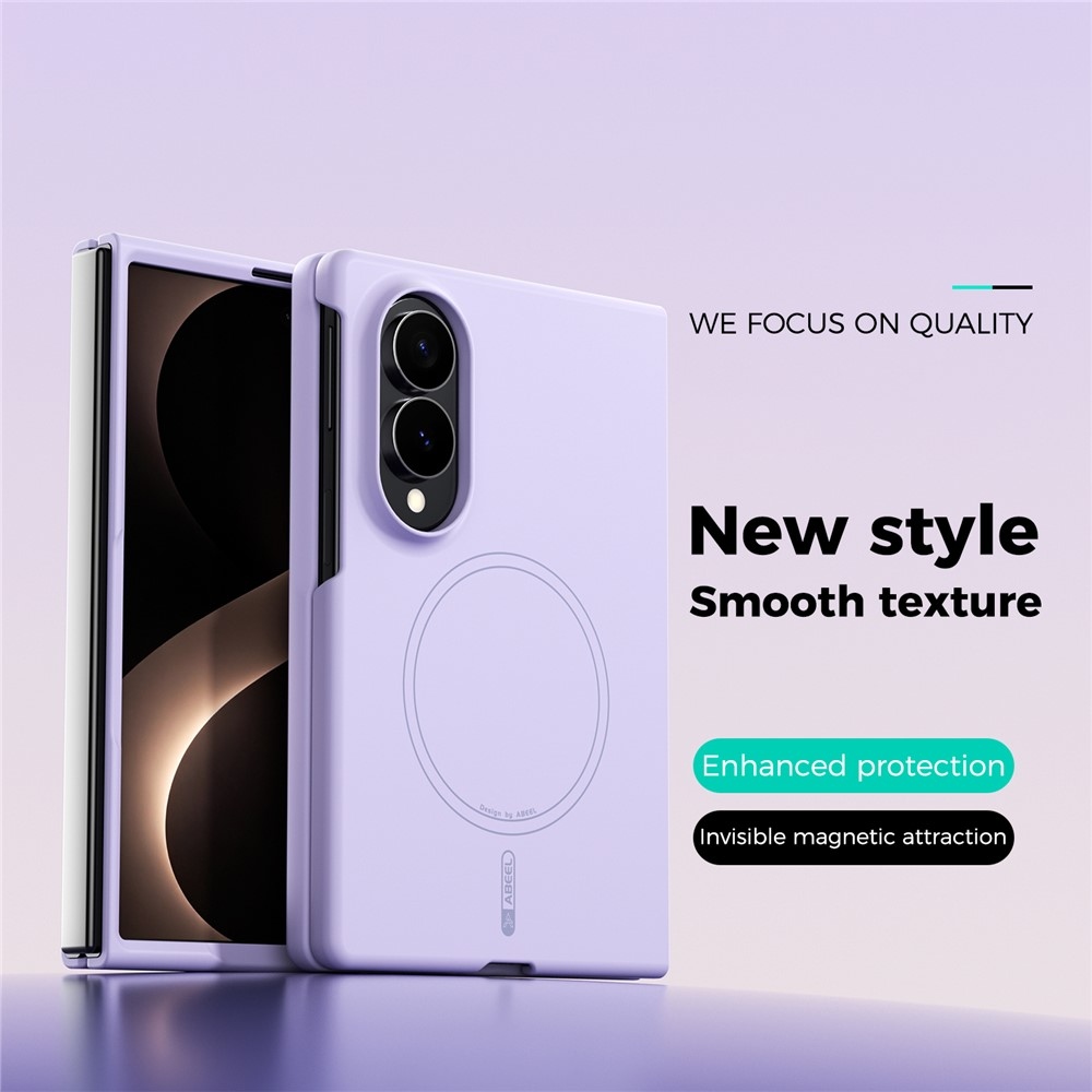 Solide gelový obal s MagSafe na Samsung Galaxy Z Fold8 5G - fialový