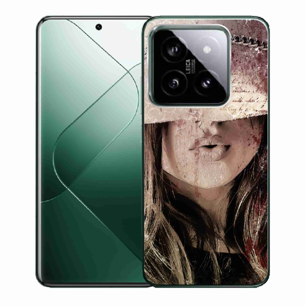 Gelový kryt mmCase na Xiaomi 14 - dívka