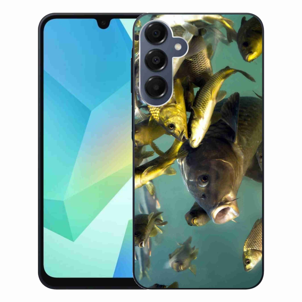 Gelový obal mmCase na Samsung Galaxy A16 4G/5G - hejno ryb