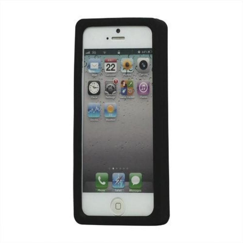 Sparke silikonový obal na iPhone SE a iPhone 5 - černý