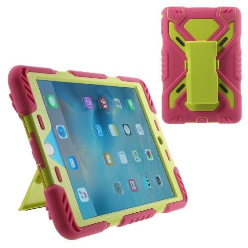 Spider hybridní odolný obal na iPad mini 4 - zelené/rose