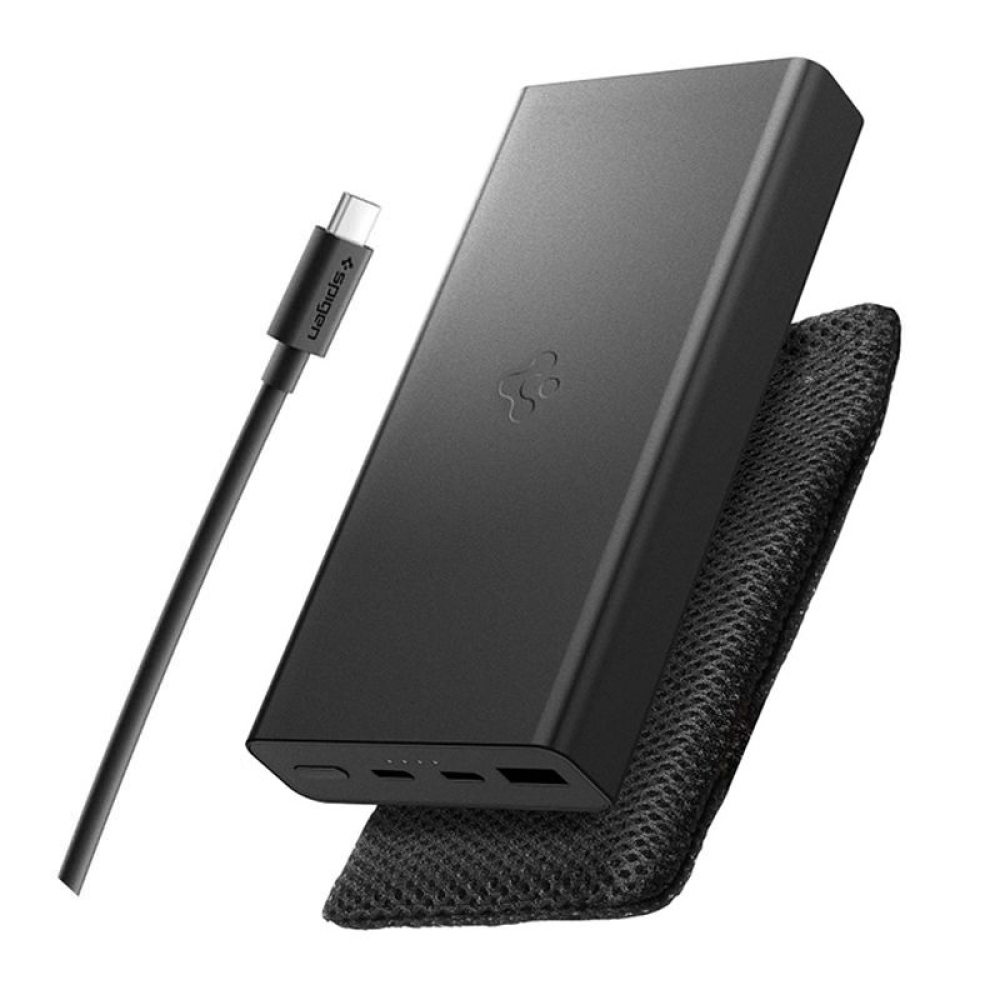 Spigen EA3020 powerbanka 20000 mAh 30W - černá