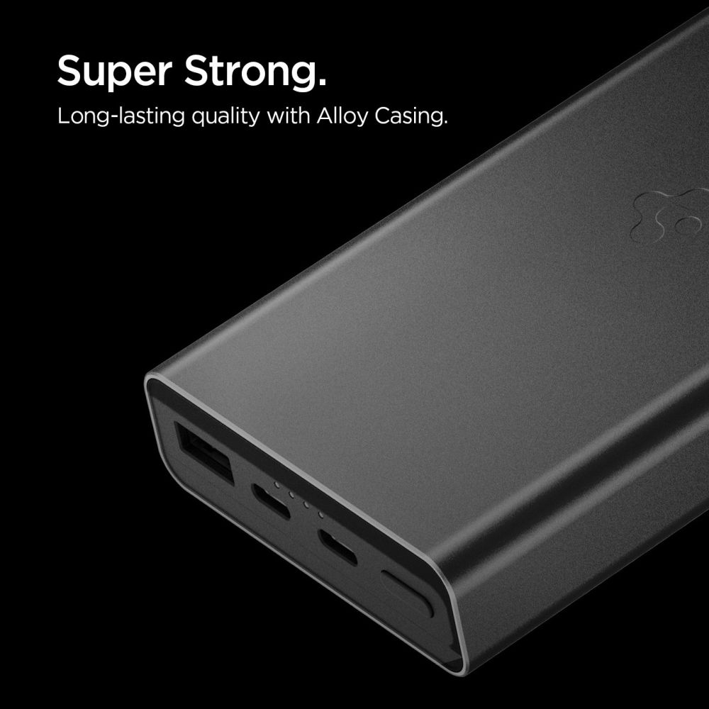 Spigen EA3020 powerbanka 20000 mAh 30W - černá