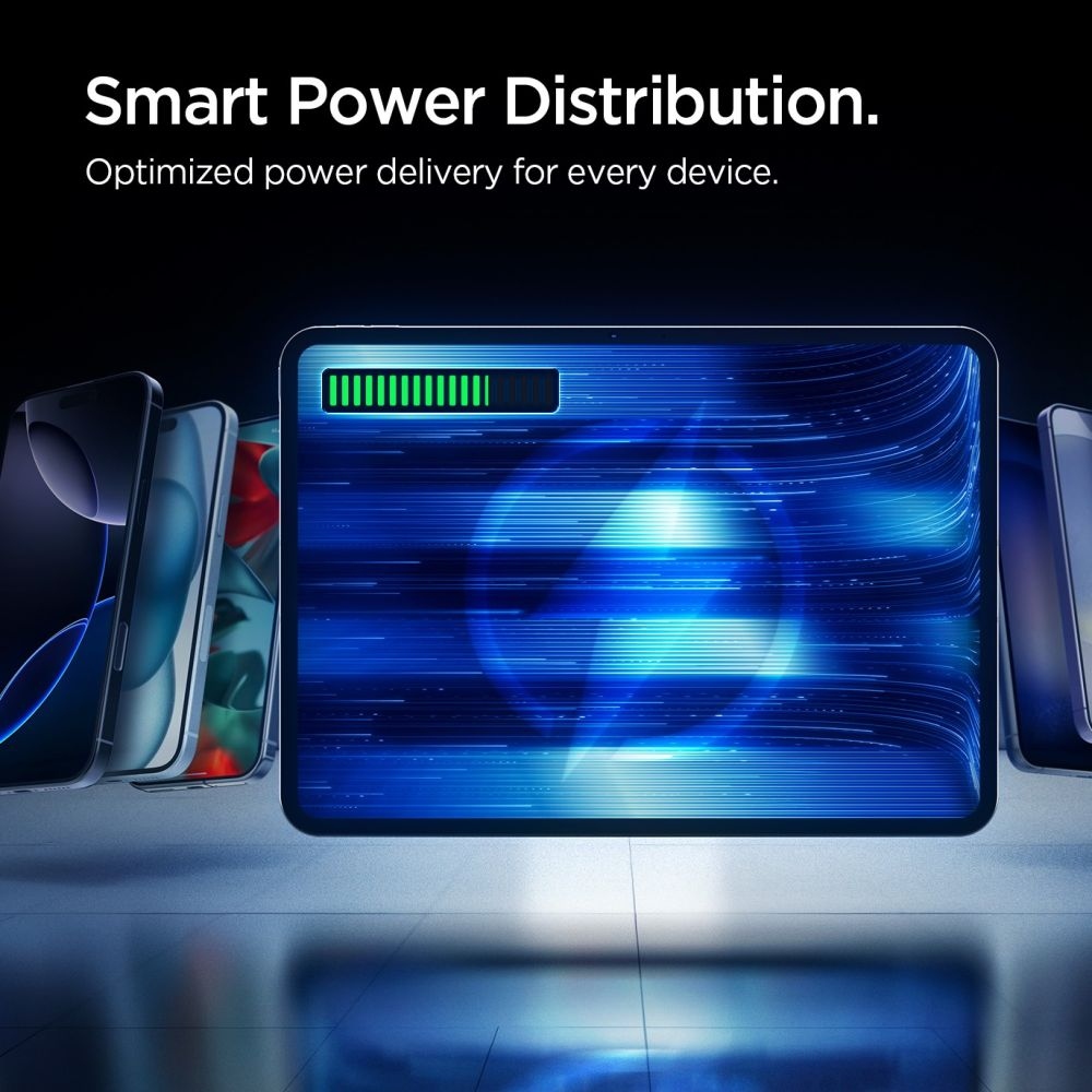 Spigen EA3020 powerbanka 20000 mAh 30W - černá
