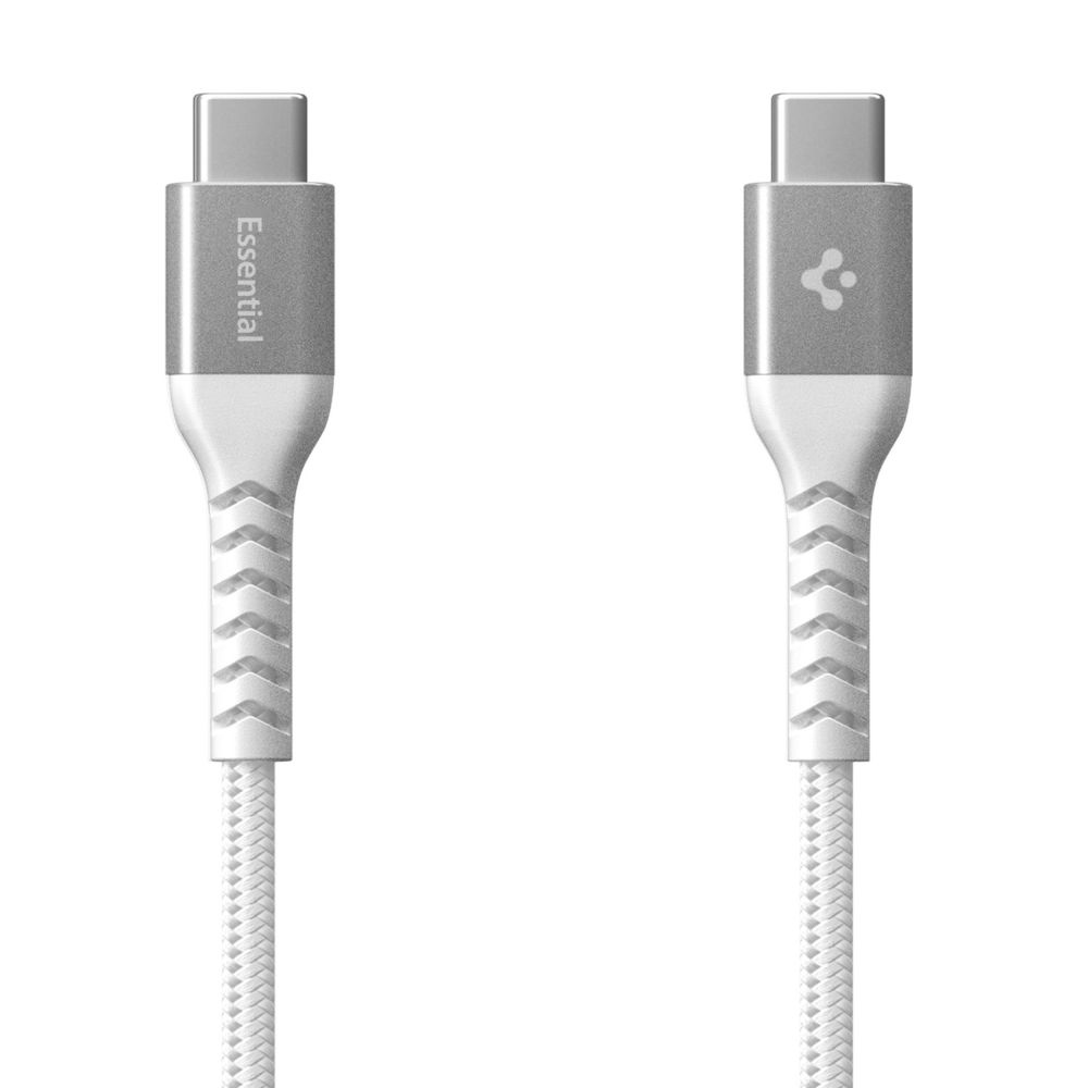 Spigen EB10010CCA datový kabel USB-C/USB-C 100W 1m - bílý