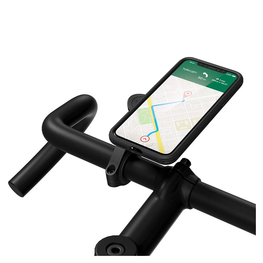 Spigen MF100 Gearlock držák na kolo na mobil Out Front - černý