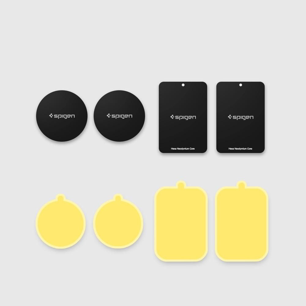 Spigen MP-4P kovové destičky pro magnetický držák - 4 ks