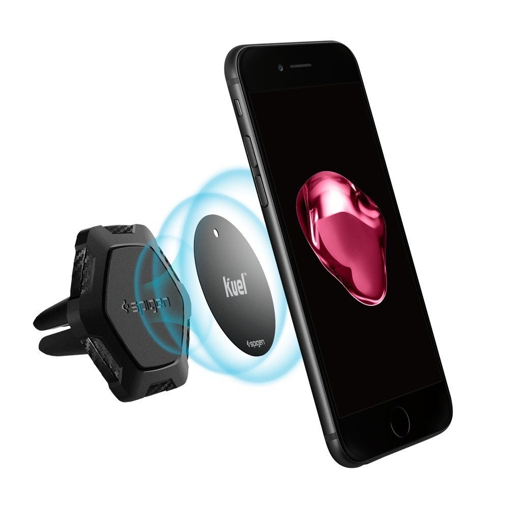 Spigen QS11 magnetický držák do ventilace - černý