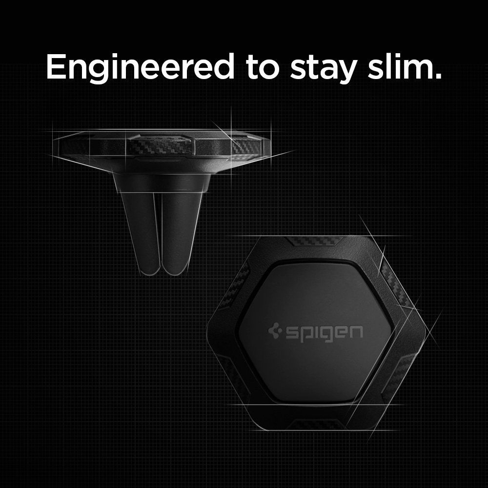 Spigen QS11 magnetický držák do ventilace - černý