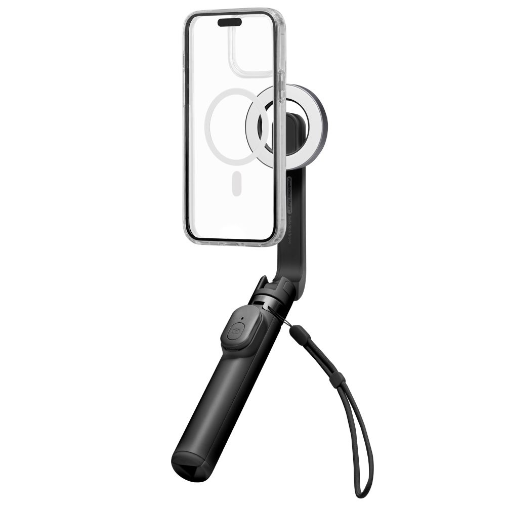Spigen S571W MagSafe Bluetooth selfie tyč s trojnožkou - černá