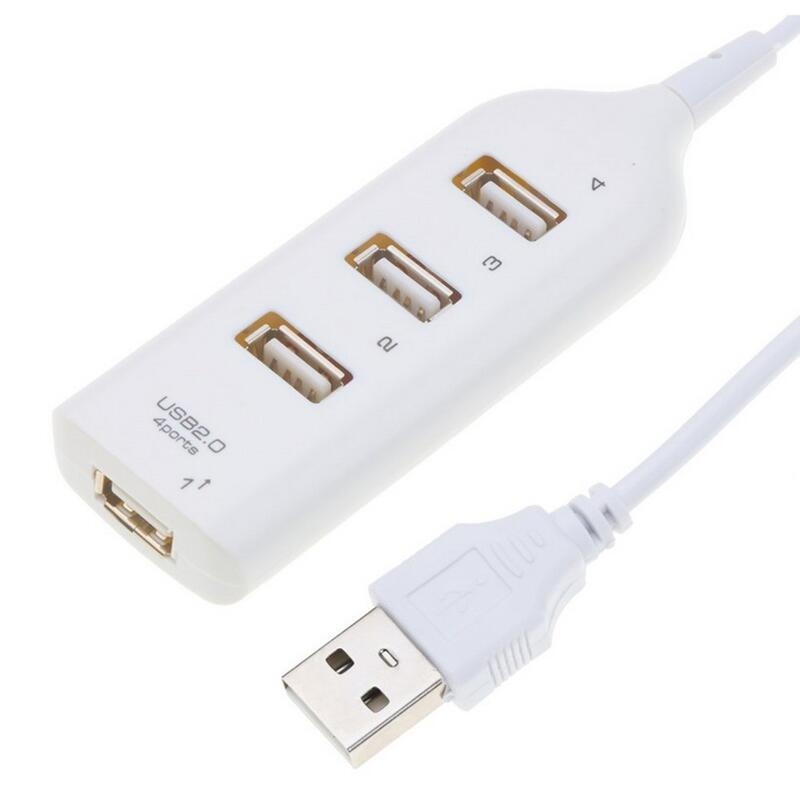 Split USB 2.0 HUB - 4 porty - bílý