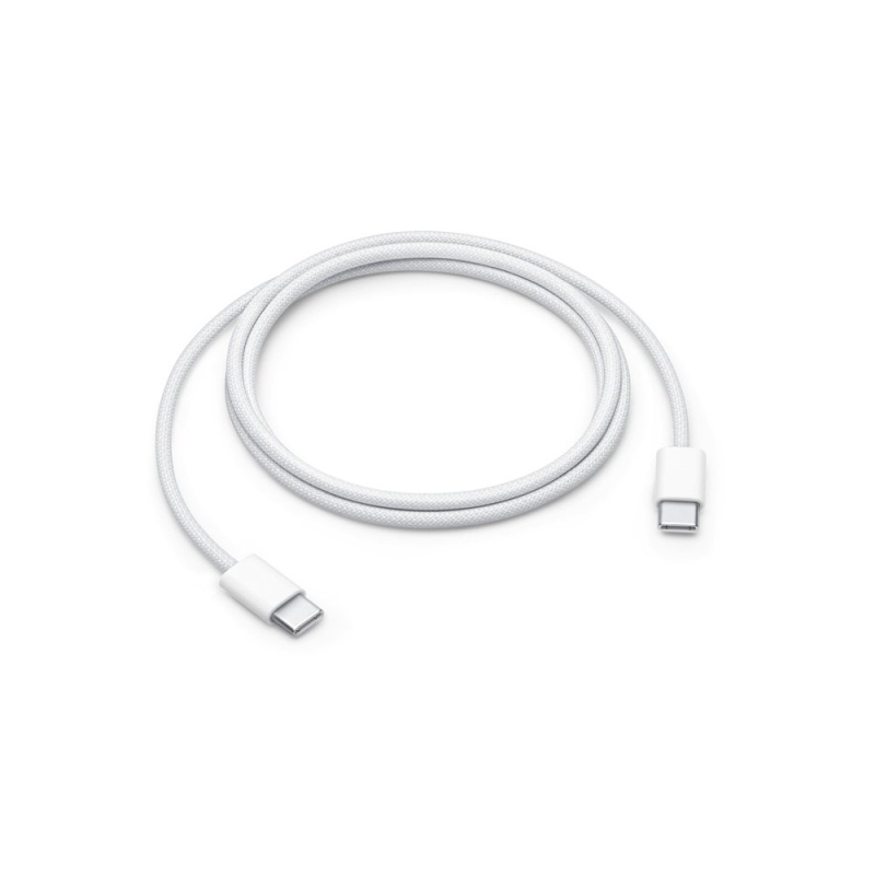 MM093ZM/A iPhone USB-C/USB-C 60W Pletený Datový Kabel 1m White (Bulk)