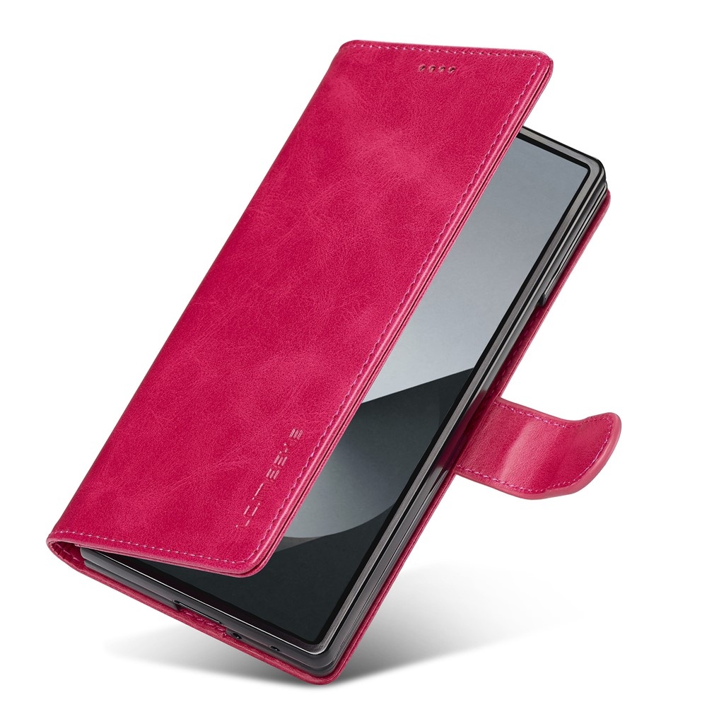 IMEEKE knížkové pouzdro na Samsung Galaxy Z Fold7 5G - rose