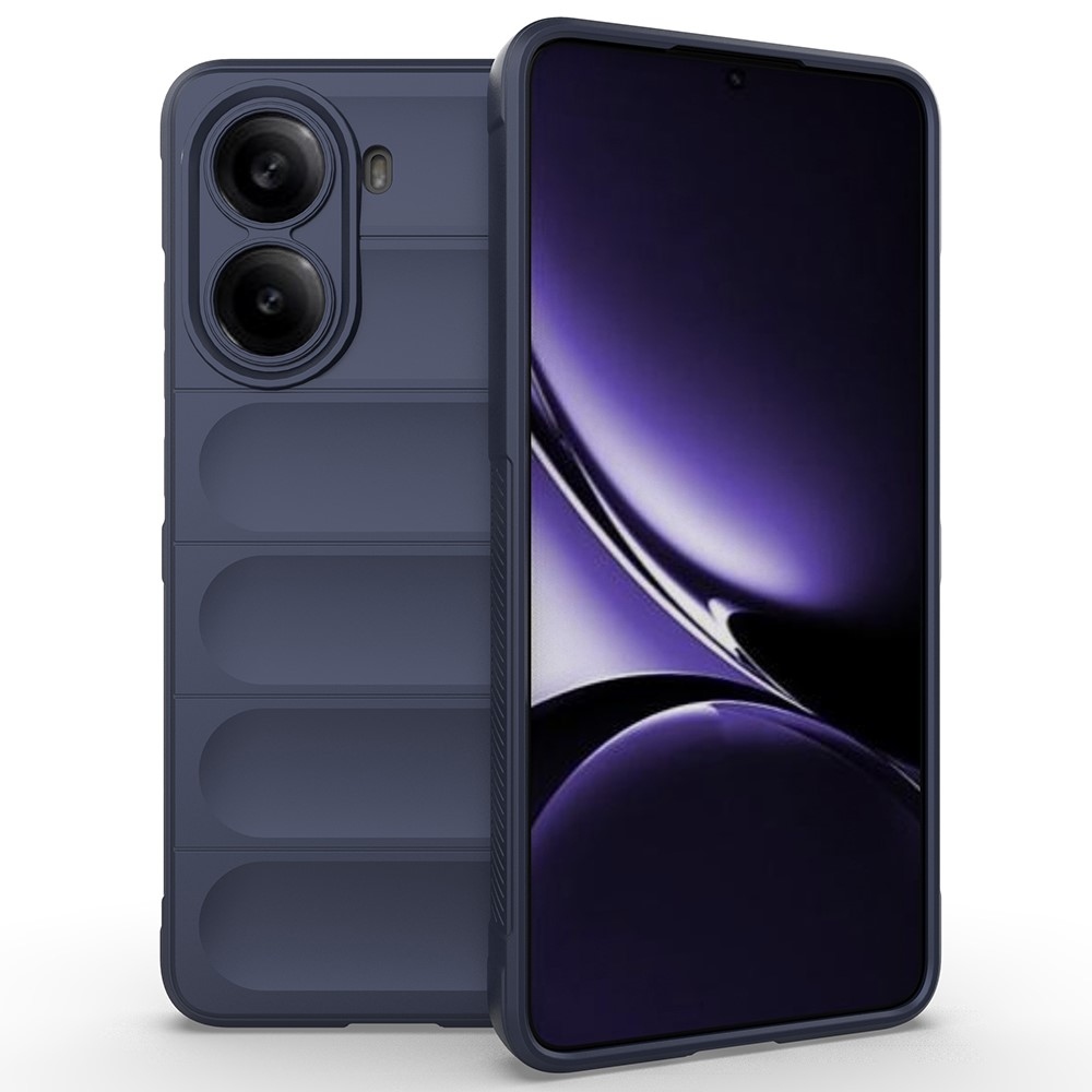 Rugg odolný gelový obal na Xiaomi Poco X7 Pro 5G - tmavěmodrý