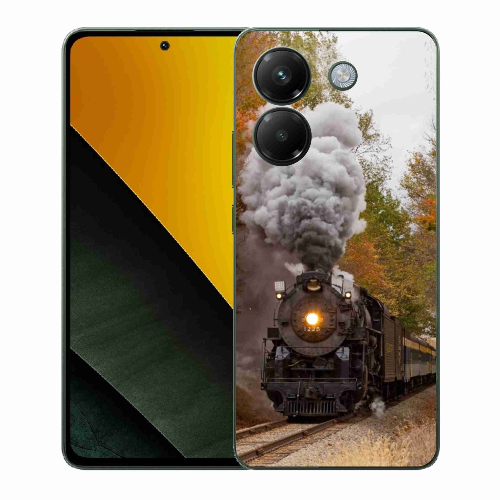 Gelový kryt mmCase na Xiaomi Poco M7 Pro 5G - vlak 1