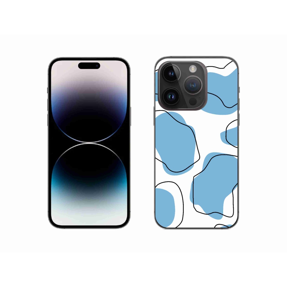 Gelový kryt mmCase na iPhone 14 Pro - abstrakt 28