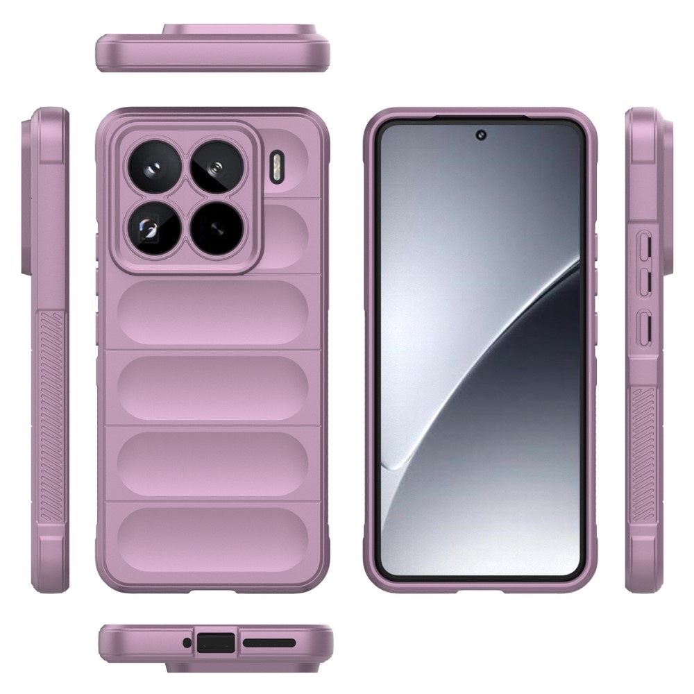Rugg odolný gelový obal na Xiaomi 15 Pro - světlefialový