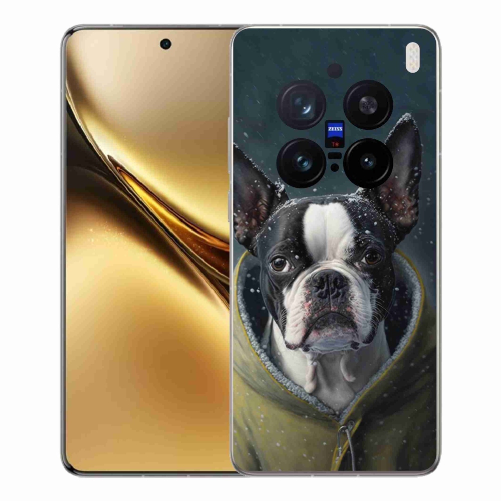 Gelový kryt mmCase na Vivo X200 Pro 5G - buldoček