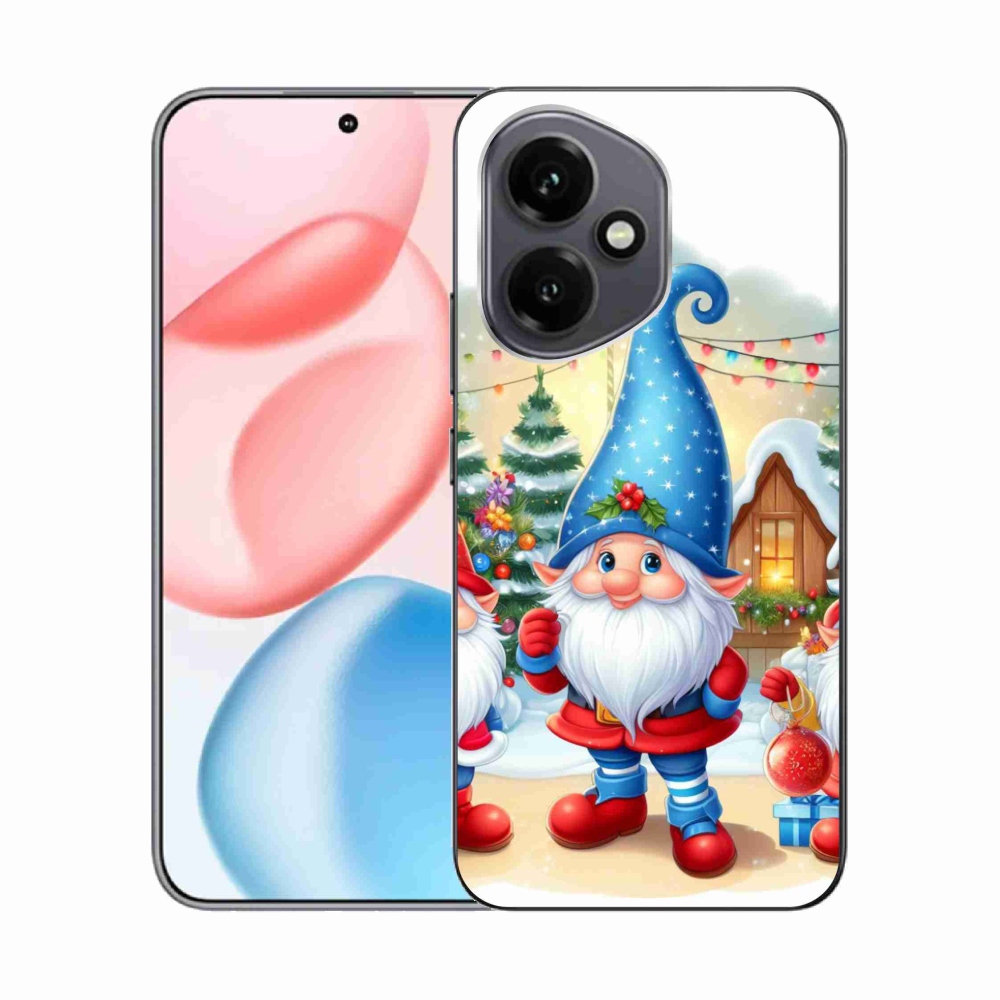 Gelový kryt mmCase na Honor 400 - vánoční skřítci