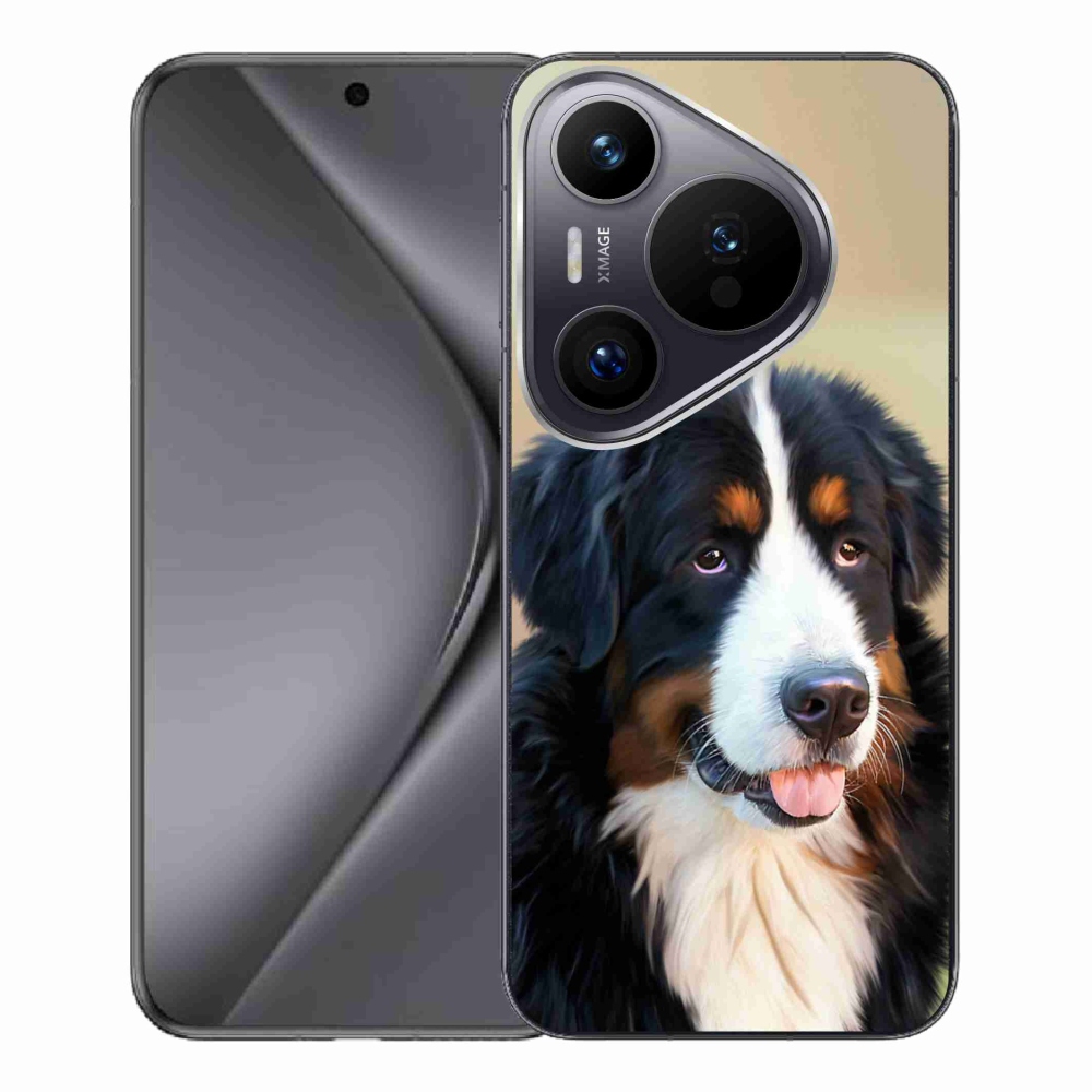 Gelový obal mmCase na Huawei Pura 70 Pro - bernský salašnický pes