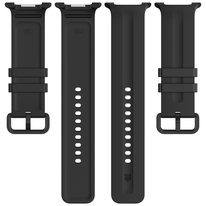 Tactical Silikonový řemínek pro Samsung Galaxy Watch 8/9 Black