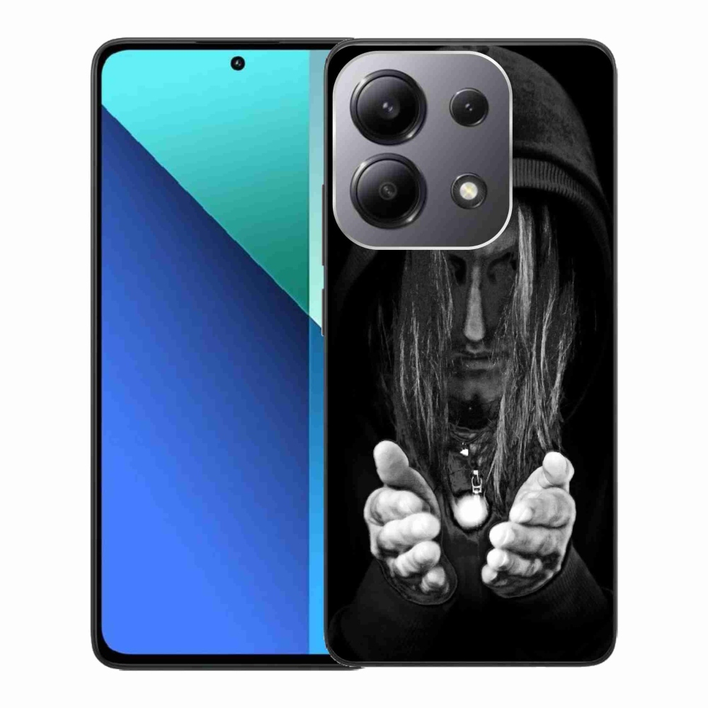 Gelový kryt mmCase na Xiaomi Redmi Note 13 - tajemná osoba