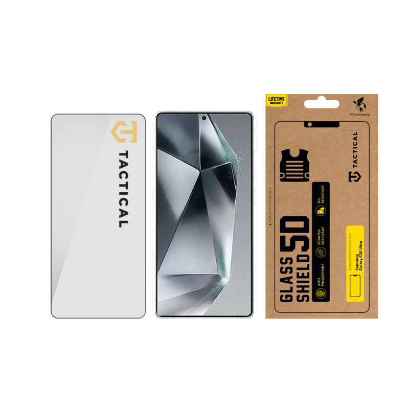 Tactical Glass Shield 5D sklo pro Samsung Galaxy S26 Ultra Black