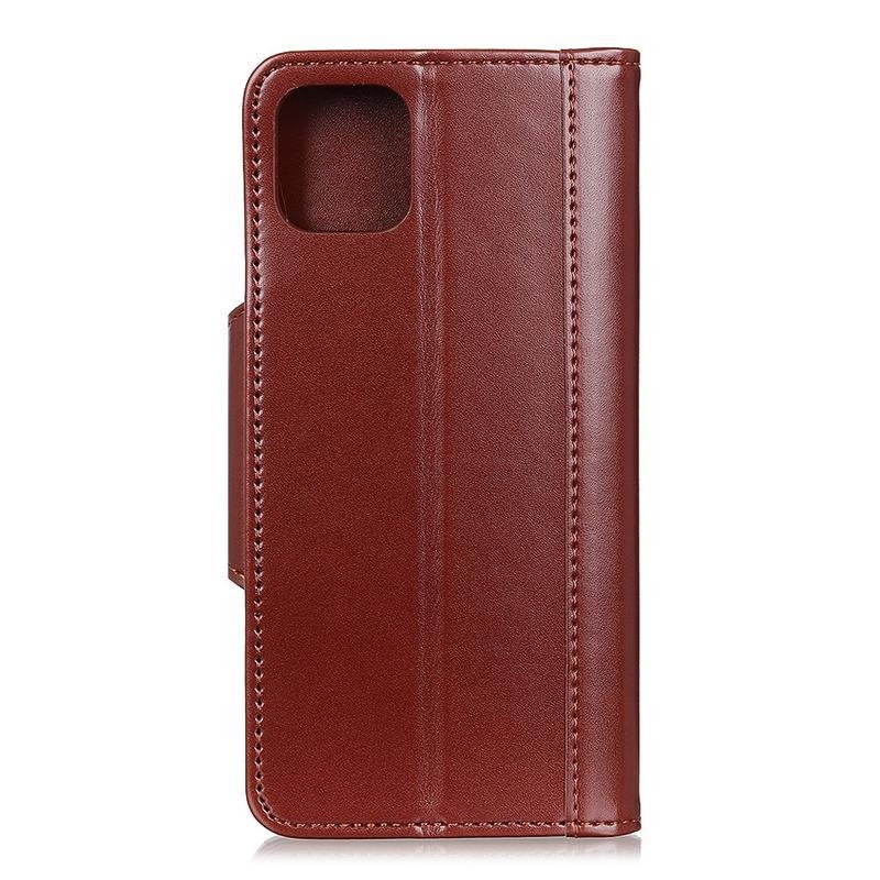Stand PU kožené peněženkové pouzdro na mobil iPhone 12 Pro Max 6,7