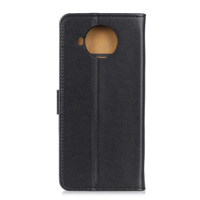 Stand PU kožené peněženkové pouzdro na mobil Nokia 8.3 5G - černé