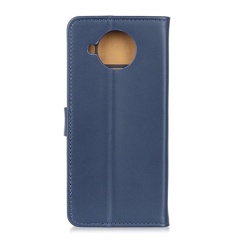 Stand PU kožené peněženkové pouzdro na mobil Nokia 8.3 5G - modré