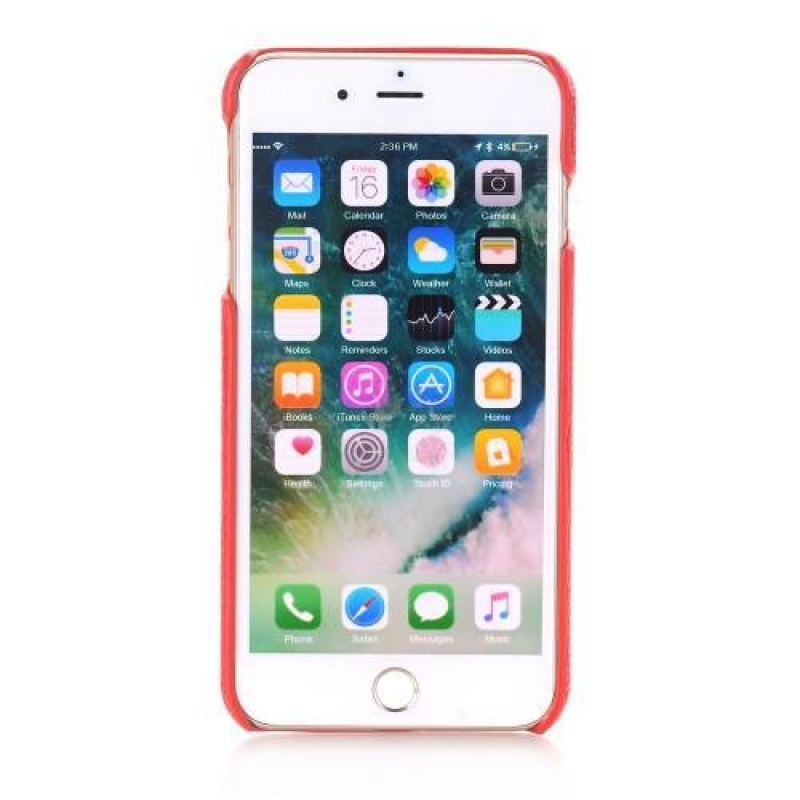 Stars 3D plastový obal na iPhone 8 Plus a iPhone 7 Plus - červený