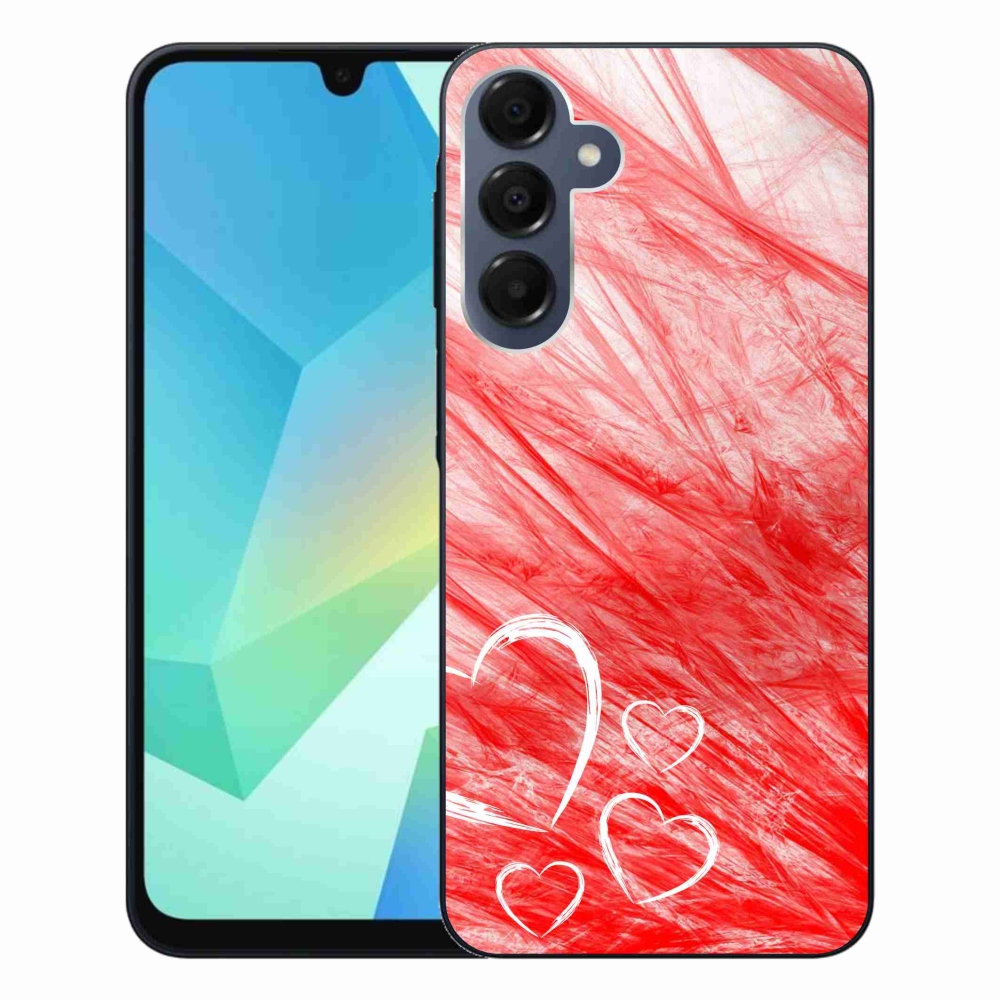 Gelový kryt mmCase na Samsung Galaxy A16 4G/5G - heart