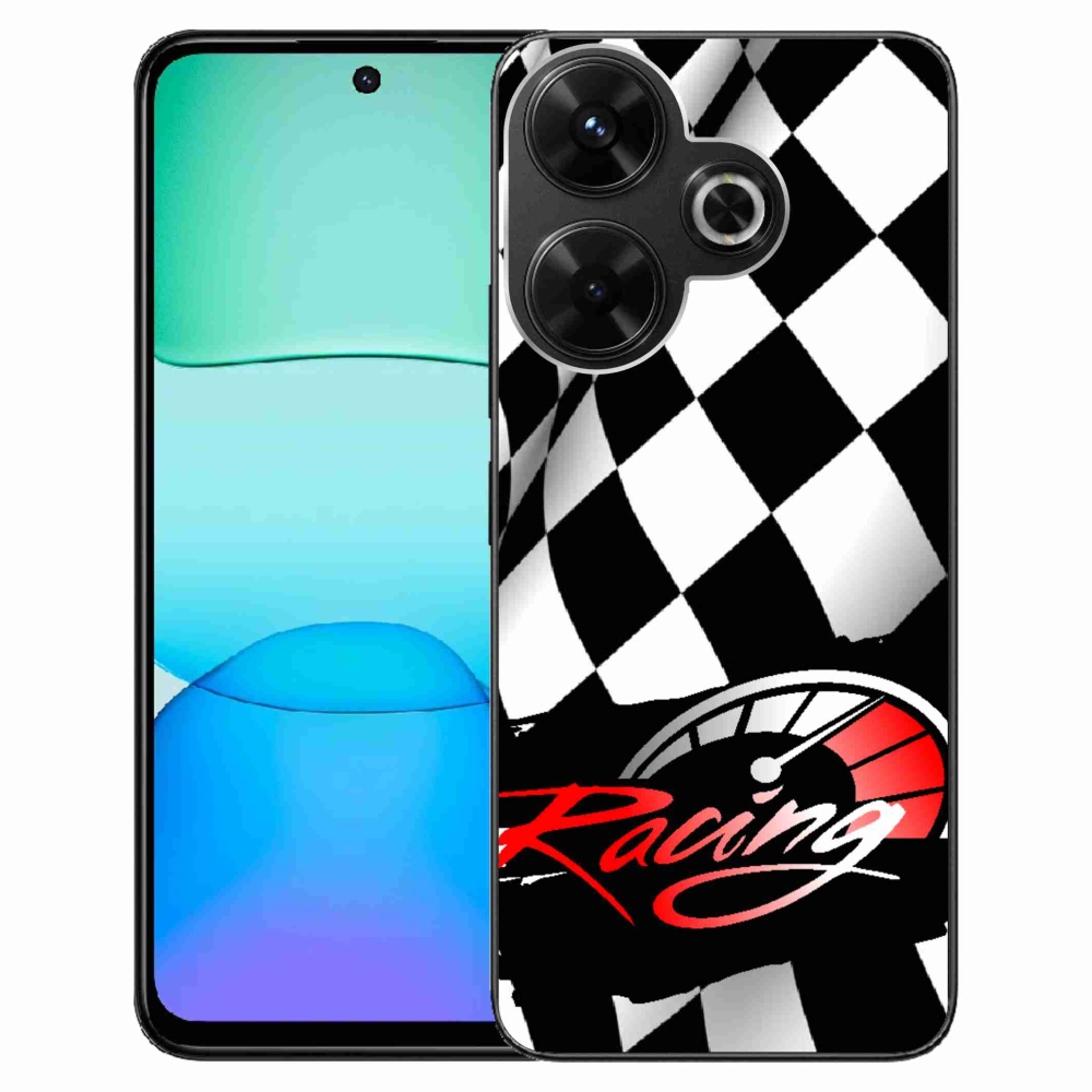 Gelový kryt mmCase na Xiaomi Redmi 13 4G/Poco M6 4G - závodění