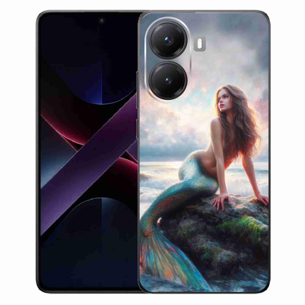 Gelový kryt mmCase na Xiaomi Poco X7 Pro 5G - mořská panna