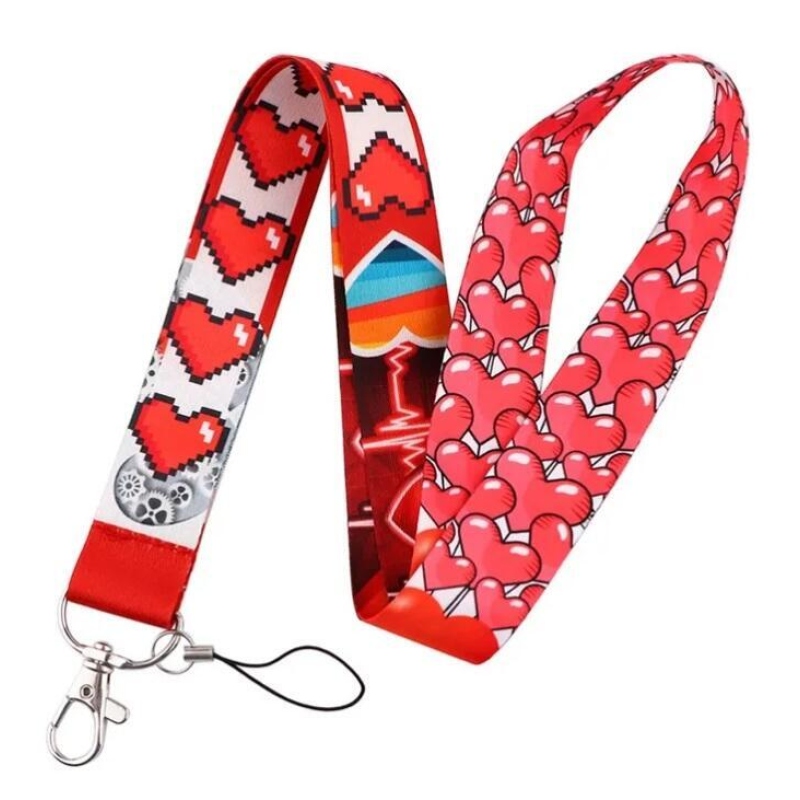 Strap vzorovaná šňůrka na krk k pouzdru - vzor C