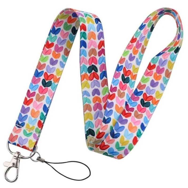 Strap vzorovaná šňůrka na krk k pouzdru - vzor F
