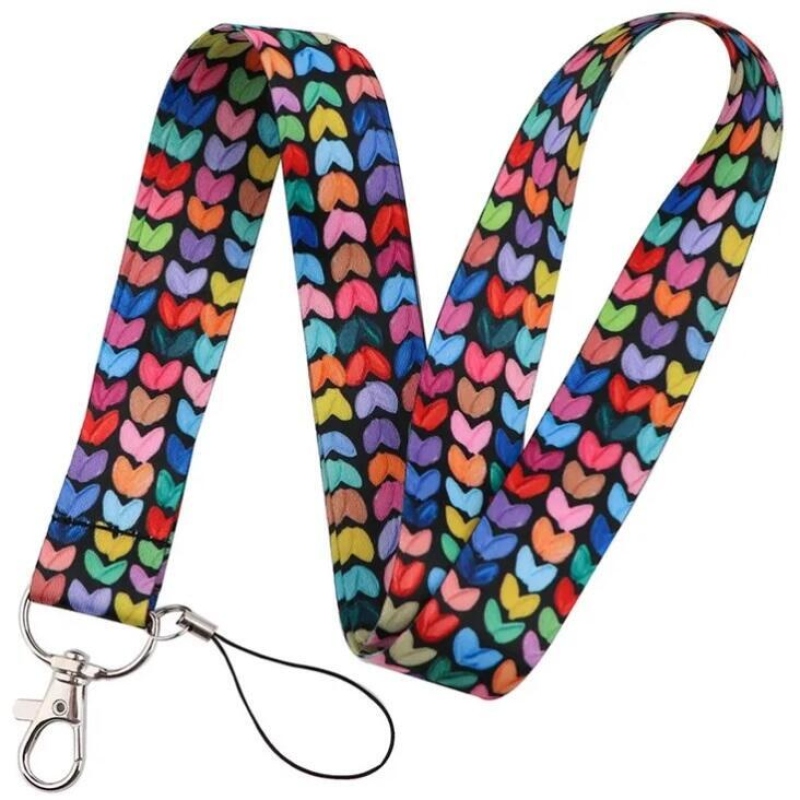 Strap vzorovaná šňůrka na krk k pouzdru - vzor H