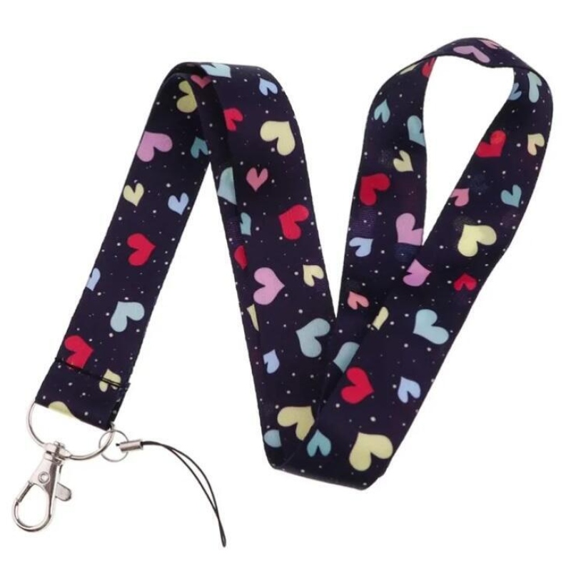 Strap vzorovaná šňůrka na krk k pouzdru - vzor J
