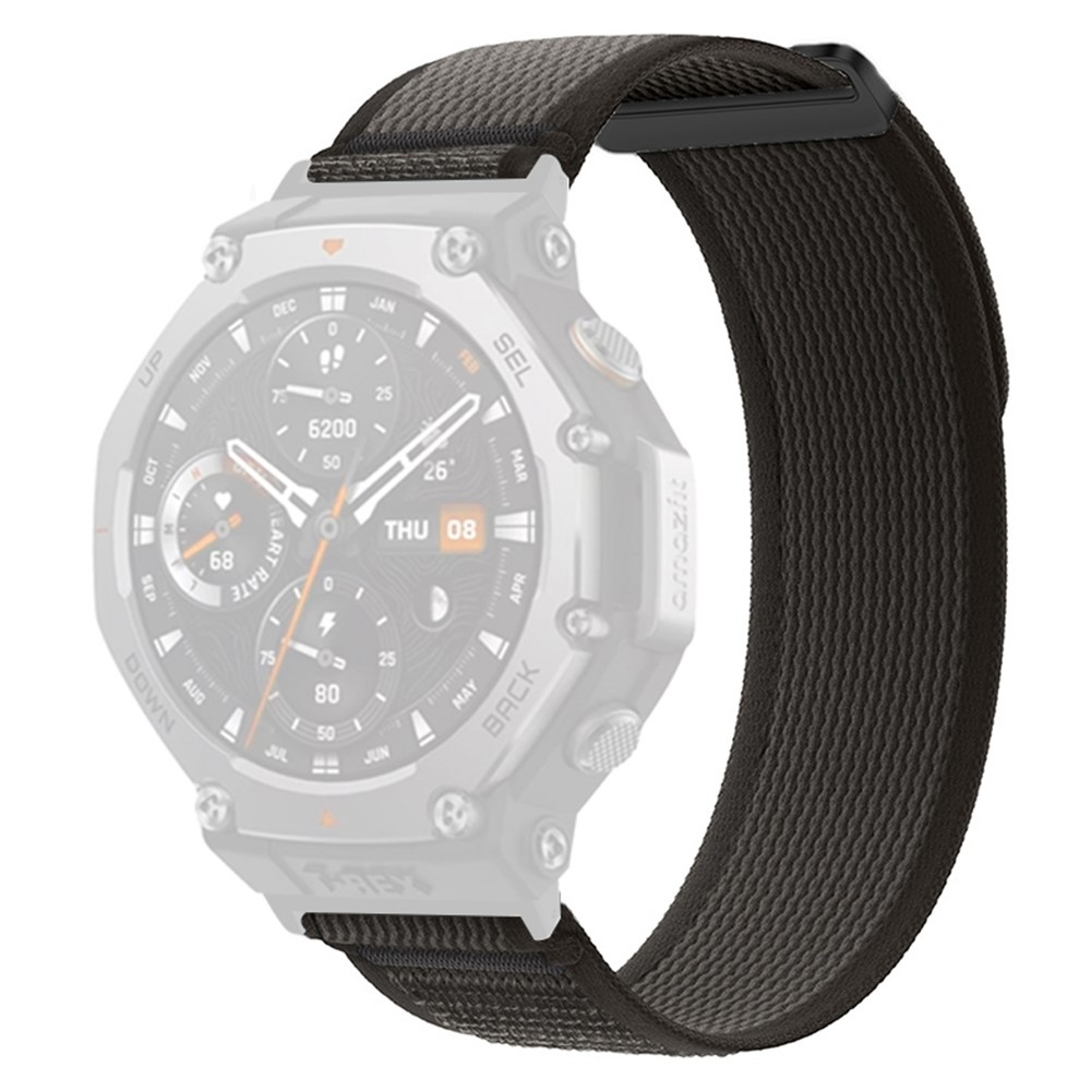 Strappe nylonový řemínek na Amazfit T-Rex 3 - černý