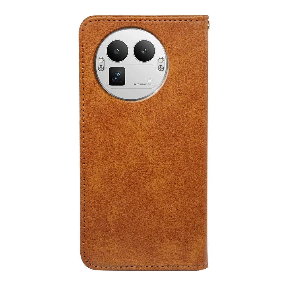 Stronge knížkové pouzdro na Realme GT 8 Pro 5G - khaki