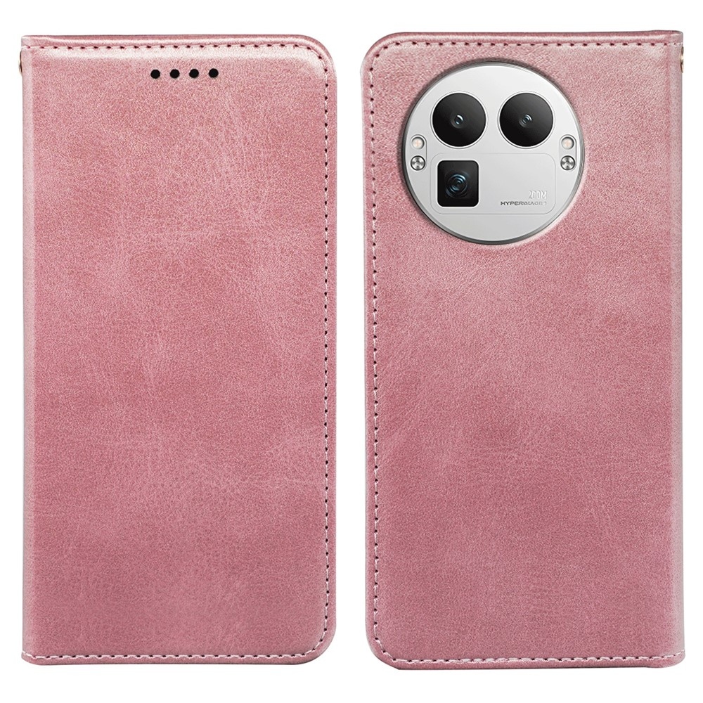 Stronge knížkové pouzdro na Realme GT 8 Pro 5G - růžovozlaté