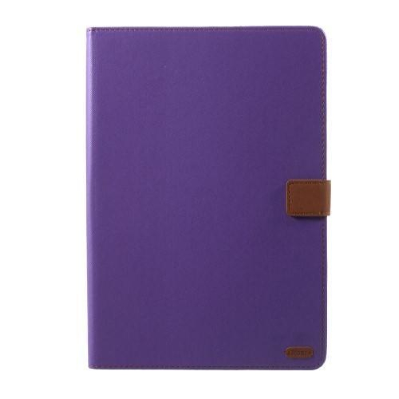 Style PU kožené pouzdro na iPad Pro 10.5 - fialový