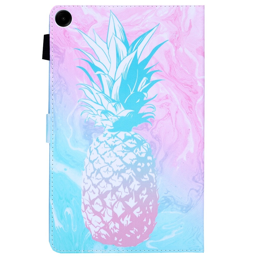 Stylish chytré zavírací pouzdro na Samsung Galaxy Tab A11+/Tab A9+ - ananas 1