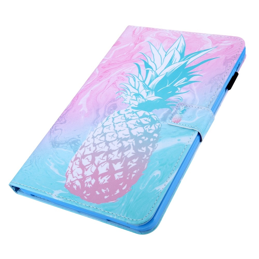 Stylish chytré zavírací pouzdro na Samsung Galaxy Tab A11+/Tab A9+ - ananas 1