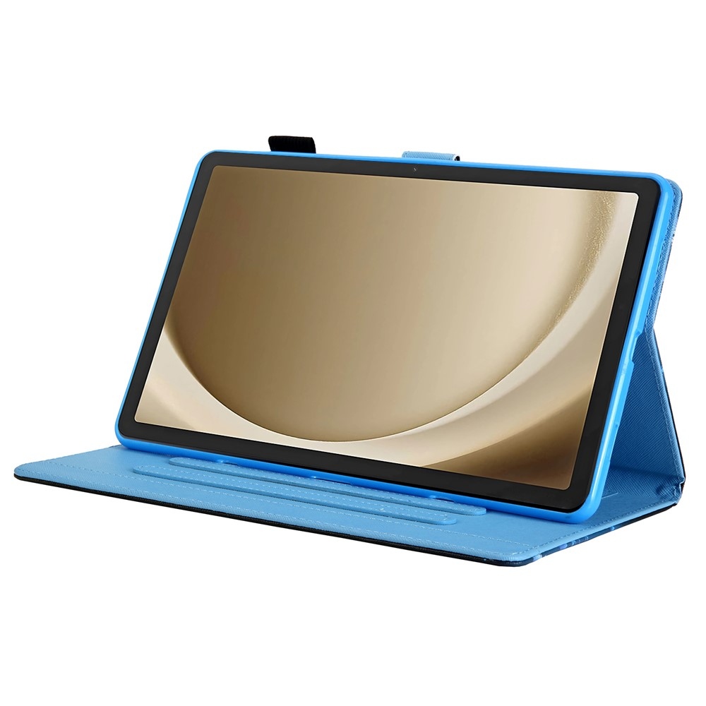 Stylish chytré zavírací pouzdro na Samsung Galaxy Tab A11+/Tab A9+ - zlatí motýli